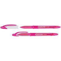 Stylo roller effaçable Classmates - Rose - Lot de 12 thumbnail image 2