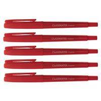 Stylo feutre fin Classmates - Rouge - Lot de 10 - Image principale