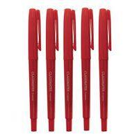 Stylo feutre fin Classmates - Rouge - Lot de 10 thumbnail image 2