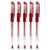 Stylo roller à encre gel Classmates - Rouge - Lot de 10 - Image 3