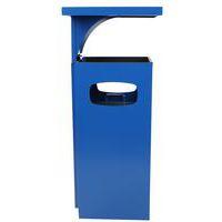 Cendrier et poubelle usage intérieur et extérieur 38 L - bleu thumbnail image 8