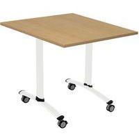 Table carrée plateau mélaminé pivotant Axe - Manutan Expert thumbnail image 5