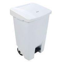 Poubelle mobile à pédale - Ergonomique - Tri sélectif - 80 L - Manutan Expert - Image 2