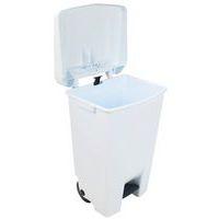 Poubelle mobile à pédale 80 L Blanc  - Manutan thumbnail image 11