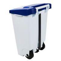 Poubelle mobile à pédale - Ergonomique - Tri sélectif - 80 L - Manutan Expert thumbnail image 15