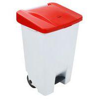 Poubelle mobile à pédale - Ergonomique - Tri sélectif - 80 L - Manutan Expert thumbnail image 8