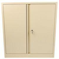 Armoire monobloc à porte battante compacte - H 100 cm - Manutan Expert - Image 4