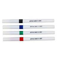 Sachet 4 feutres effaçables à sec couleurs assorties - Pichon