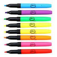 Pochette 8 stylos fluo Pichon assortis pointe biseautée thumbnail image 3