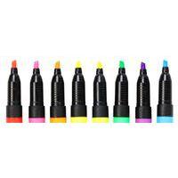 Pochette 8 stylos fluo Pichon assortis pointe biseautée thumbnail image 5