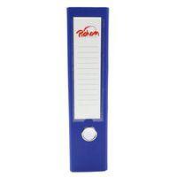 Classeur à levier plastique A4 dos: 75mm avec œillets de blocage et porte-étiquettes - Bleu thumbnail image 4