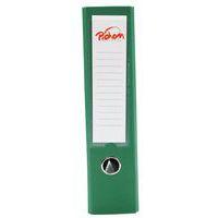 Classeur à levier plastique A4 dos: 75mm avec œillets de blocage et porte-étiquettes - Vert thumbnail image 7