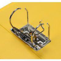 Classeur à levier plastique A4 dos: 50mm avec œillets de blocage - Jaune - Image 4