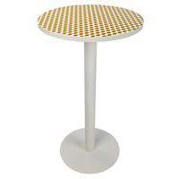 Table de réunion haute  Ø 60 cm plateau coloris Décor- Manutan Expert thumbnail image 6
