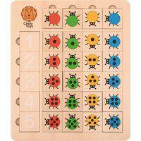 Tableau logique coccinelles - Eduplay