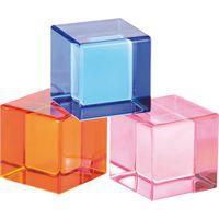 Lot 10 cubes transparents pour maison en bois thumbnail image 3