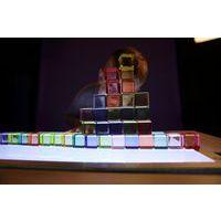Lot 10 cubes transparents pour maison en bois thumbnail image 6