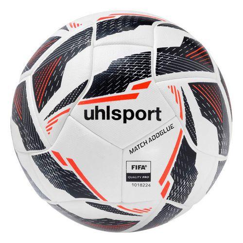 Illustration de : Ballon de foot Match Addglue Uhlsport Blanc T5