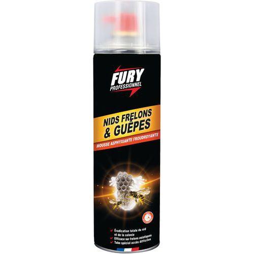 Illustration de : Mousse nids guêpes et frelons - Fury