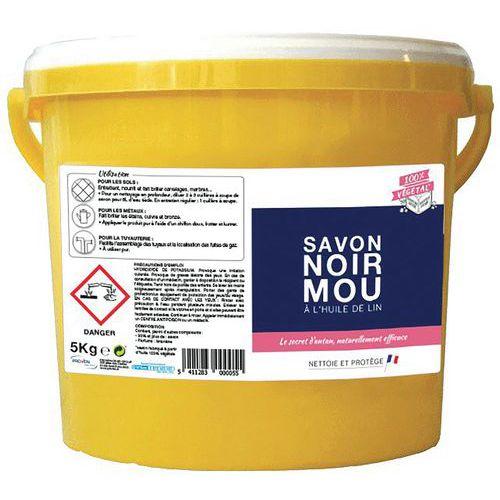 Illustration de : Savon noir mou de 5 Kg - Gloss