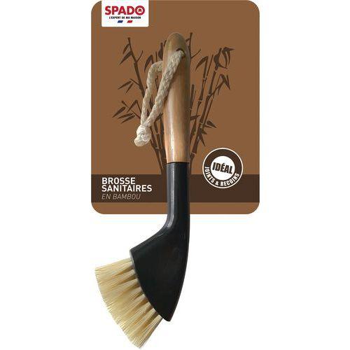 Illustration de : Brosse sanitaires en bambou - Spado Expert De Ma Maison