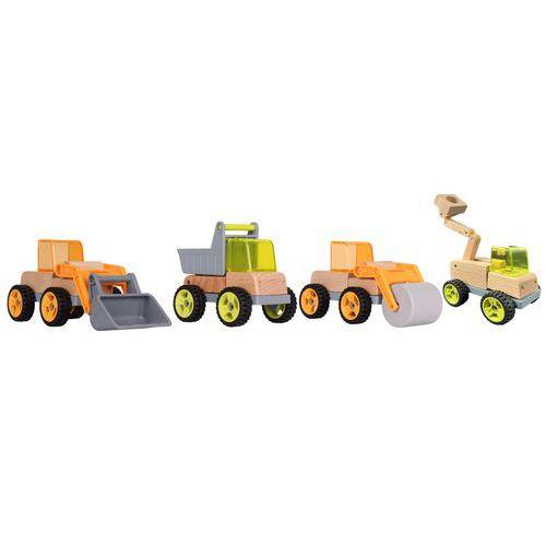 Lot de 4 véhicules transformable 17 cm thumbnail image 1