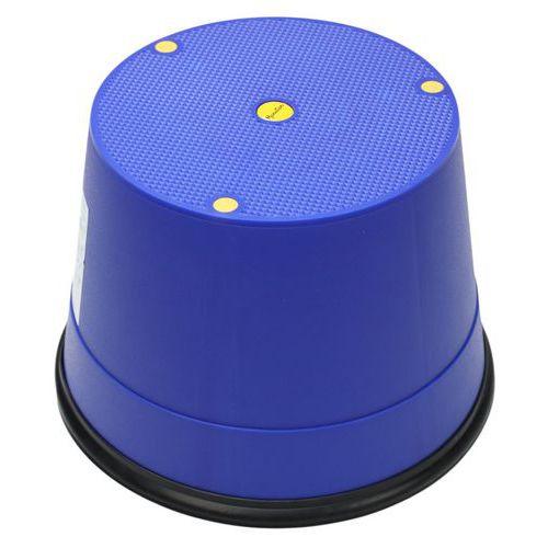 Marchepied mobile polypropylène - 1 marche Bleu thumbnail image 1