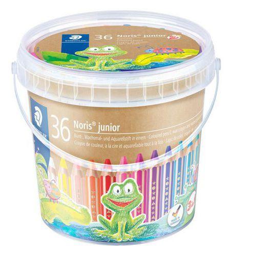 Classpack 36 crayons de couleur Noris Junior 140 3 en 1 - Staedtler thumbnail image 1