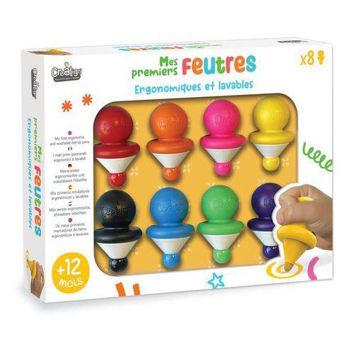 Mes premiers feutres ergonomiques - lot de 8 thumbnail image 1