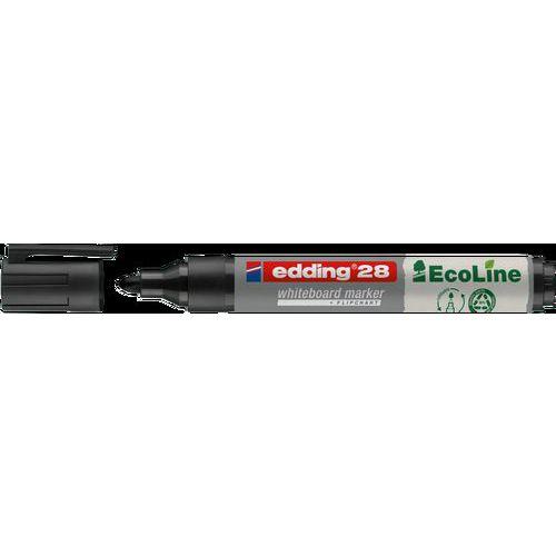 Marqueur effaçable à sec Edding 28 pointe ogive recyclé - Noir thumbnail image 1