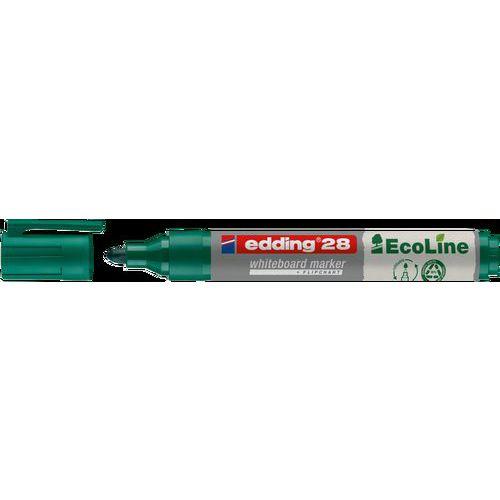 Marqueur effaçable à sec Edding 28 pointe ogive recyclé - Vert thumbnail image 1