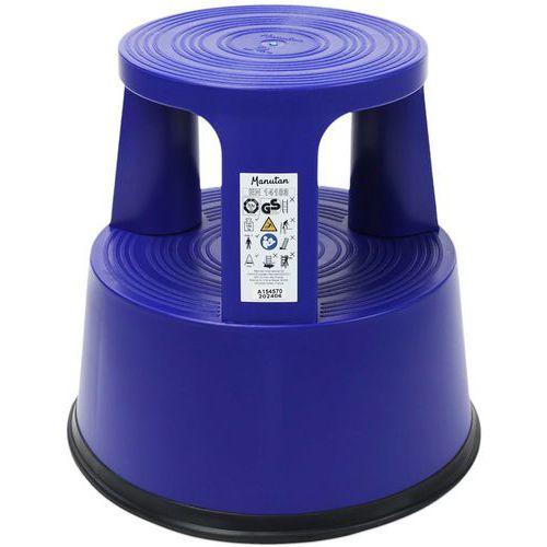 Illustration de : Marchepied mobile polypropylène - 2 marches - Manutan Expert