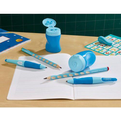 Illustration de : Taille crayon 3 trous Easy sharpener - Stabilo
