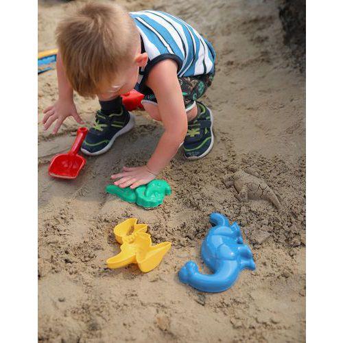 Illustration de : Lot de 4 moules dinosaures - Gowi