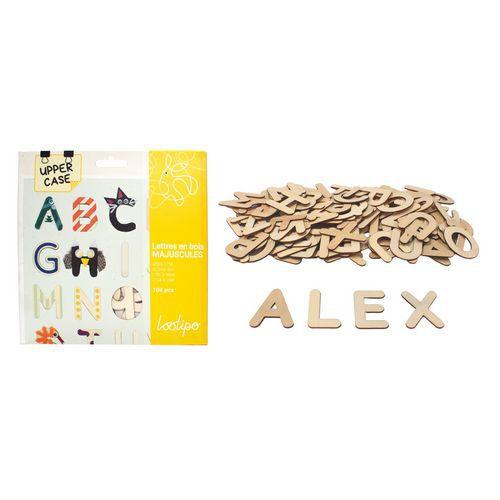 Lot de 104 lettres majuscules H 3 cm thumbnail image 1