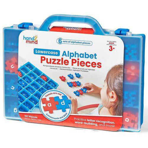 Illustration de : Plaques connectées lettres minuscules - Learning resources