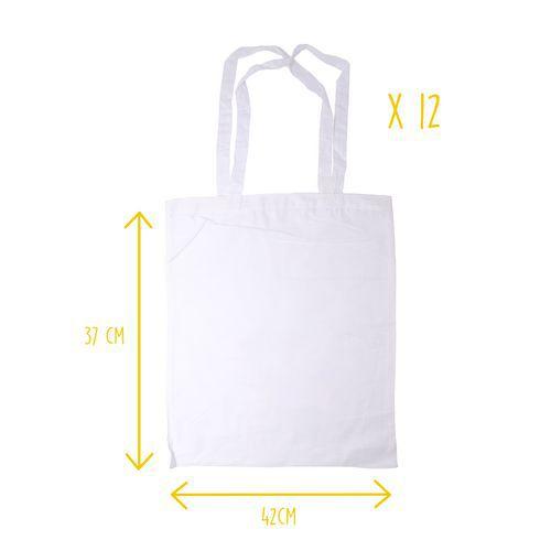 Sac shopping enfant en coton naturel 37x42cm thumbnail image 1