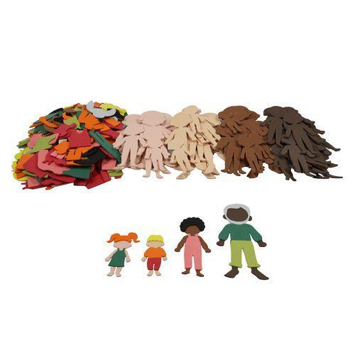 Maxi pack mousse Familles du monde 237pcs thumbnail image 1