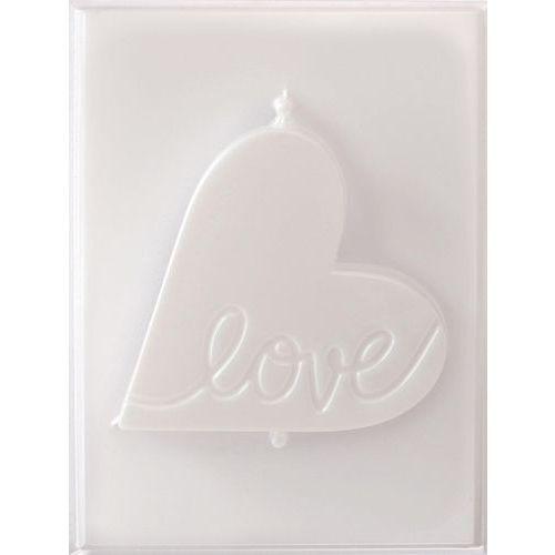 Illustration de : Moule thermoformé forme cœur - Graine créative