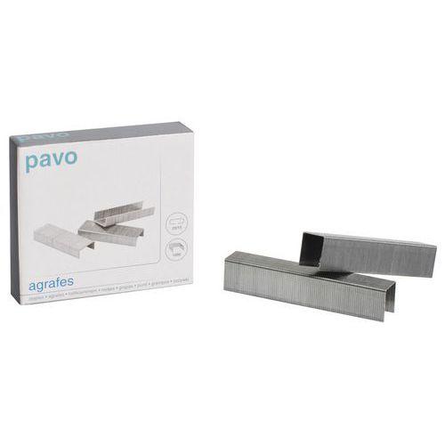 Illustration de : Boite de 1000 agrafes métal 23/15