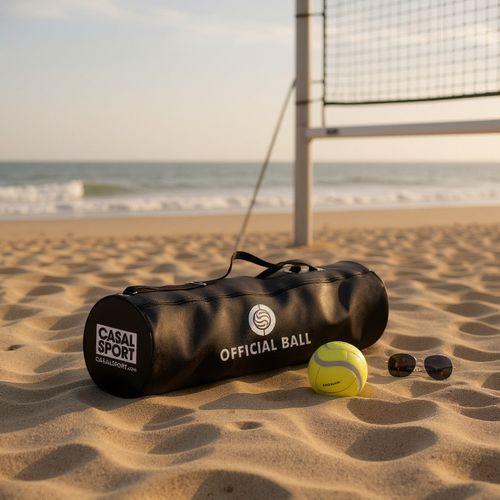 Illustration de : Sac à ballons tube noir Official Ball - Casal Sport