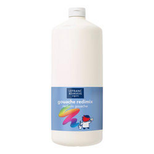 Flacon 2 litres gouache redimix lefranc bourgeois - blanc thumbnail image 1