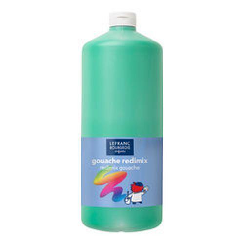 Flacon 2 litres gouache redimix lefranc bourgeois - vert franc thumbnail image 1
