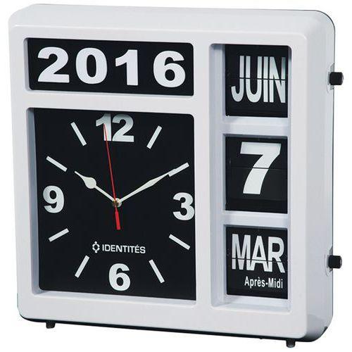 Illustration de : Horloge calendrier