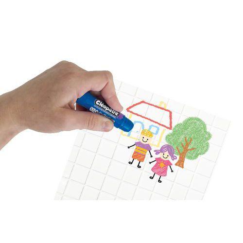 Illustration de : Lot 15 bâtons gouache solide 5 g couleurs assorties - Cléopâtre