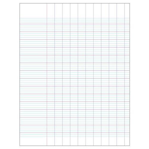 Illustration de : Cahier 17x22 90g 32pages seyes 12x12 interligne 3 mm - Conquerant