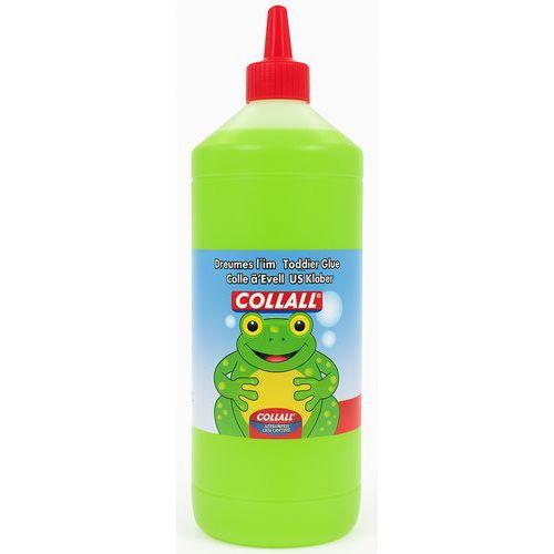 Illustration de : Flacon 1L colle d'éveil verte - Collall