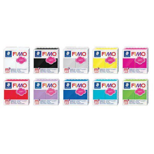 Lot 10 blocs fimo 57 g. couleurs assorties thumbnail image 1