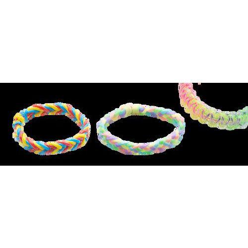 Illustration de : Schoolpack de 500 scoubidous 80 cm, couleurs assorties