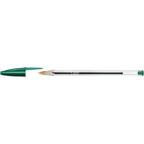 Stylo bille Bic Cristal pointe moyenne - vert thumbnail image 1